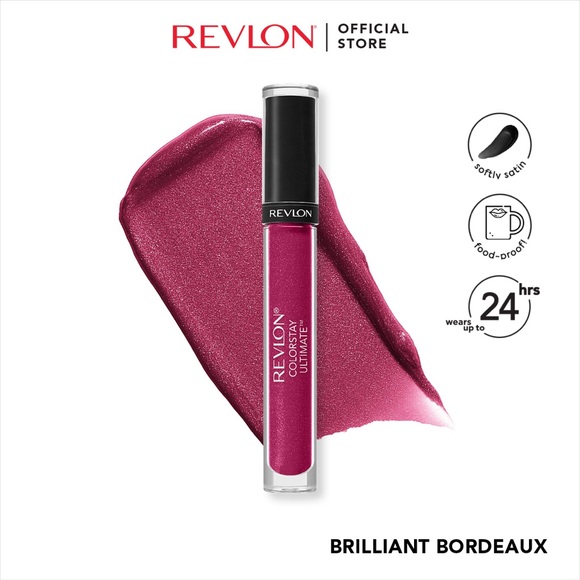 Revlon ColorStay Ultimate Liquid Lipstick, Brilliant Bordeaux 040 - Picture 1 of 10
